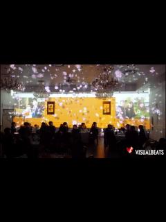 [x]【フラールガーデン春日部】2020.2.22 披露宴プロジェクションマッピング - YouTube