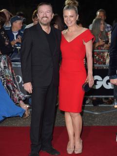 [x]Ricky Gervais Opens Up About His College Sweetheart