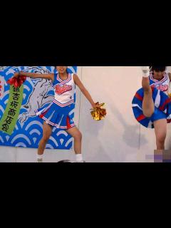 [x]かわいいチアガール5 ハイキック開脚 可愛い高校生 チアリーダー チアリーディング チアダンス cute japanese girl ...