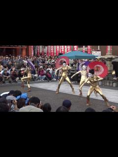 [x]大須大道町人祭 第39回「大駱駝艦」大光院 金粉ショー 【4K】 ( Part 2) 15 Oct 2016 - YouTube