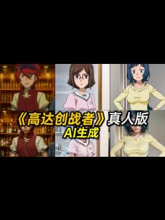 [x]《高达创战者》真人版【AI生成】【GUNDAM BUILD FIGHTERS real person Made by AI ガンダムビルド ...