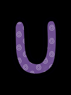 [x]25 Letter u clipart - Graphics Factory #4032049