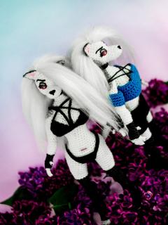 [x]Custom Loona Wolf Doll , Yiff, Anthro Art Doll, Nsfw Plush, Custom ...