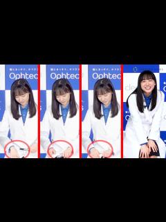 [x]芦田愛菜、イベント中の天然ハプニングに照れ！？白衣姿で爽やかな笑顔 『クリアデュー新CM発表会』 - YouTube