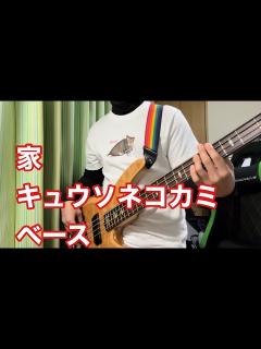 [x]家/キュウソネコカミ ベース弾いてみた - YouTube