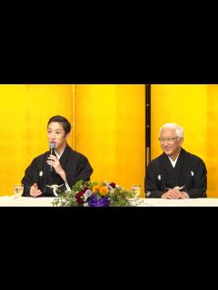 [x]中村梅枝、“六代目時蔵”を父から襲名され驚き「隠居するんですか？」中村時蔵が初代中村萬壽を襲名 息子・大晴くんと親子3代で会見 - オリコン ...