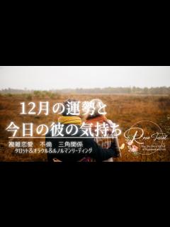[x]🌹複雑恋愛タロット🌹12月の運勢♥️そして今日の彼の気持ち😌💕 - YouTube