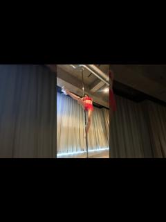 [x]熊田曜子 pd pole poledance ポールダンス 始めて1年4ヶ月 - YouTube