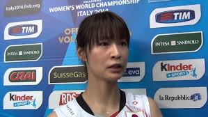 27-09-2014: barivolley2014 - Interviews after Japan-Puertorico Saori Kimura  (Captain Japan)